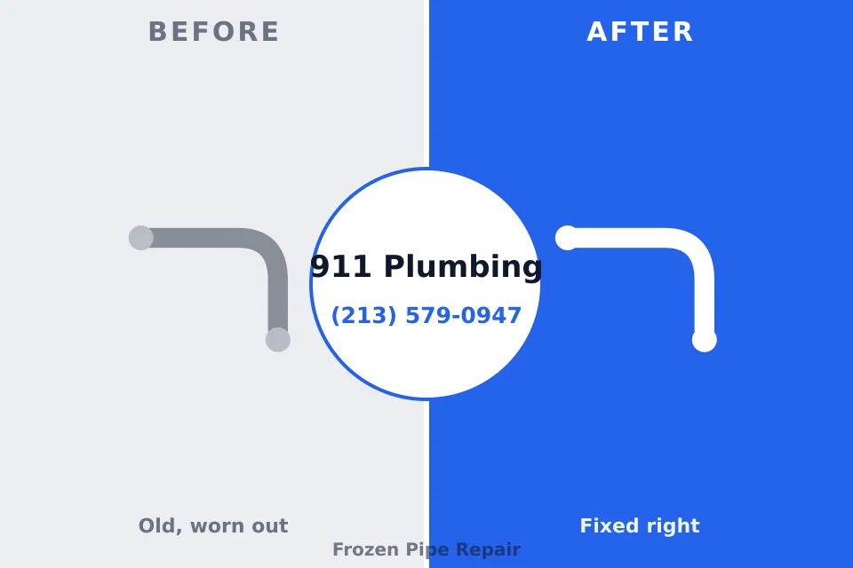 Before and after: plumbing repair Wellton, AZ